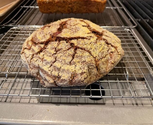 Rustic Gluten-Free Millet & Buckwheat Boule