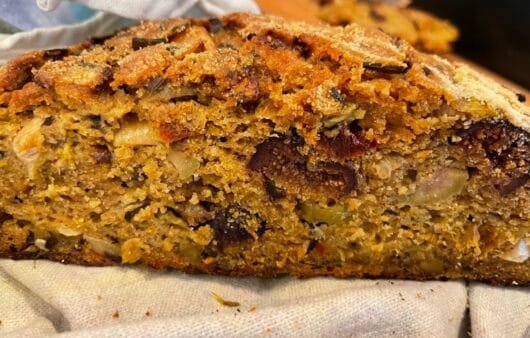 Rustic Fig & Veggie Harvest Loaf