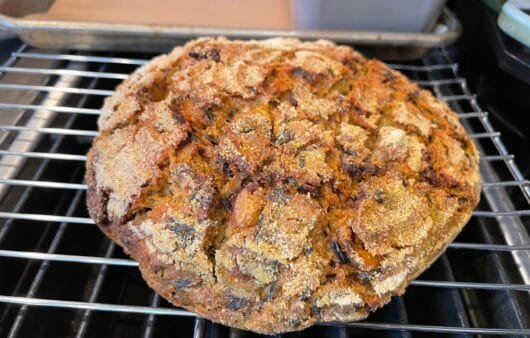 Savory Wild Rice & Veggie Artisan Loaf