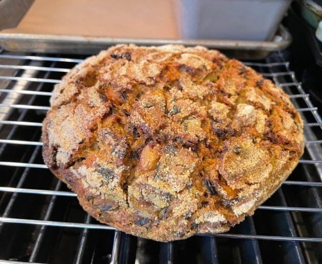 Savory Wild Rice & Veggie Artisan Loaf