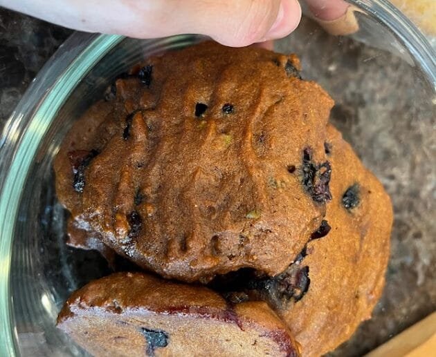 Gluten-Free Blueberry Zucchini Breakfast Cookies