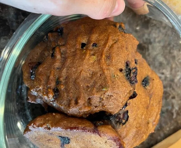 Gluten-Free Blueberry Zucchini Breakfast Cookies