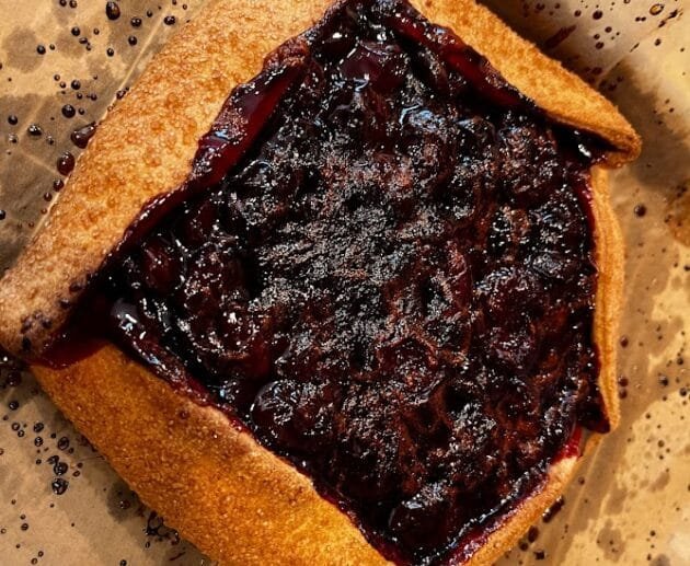 Rustic Cherry Galette (Gluten-Free, Soy-Free, Dairy-Free)