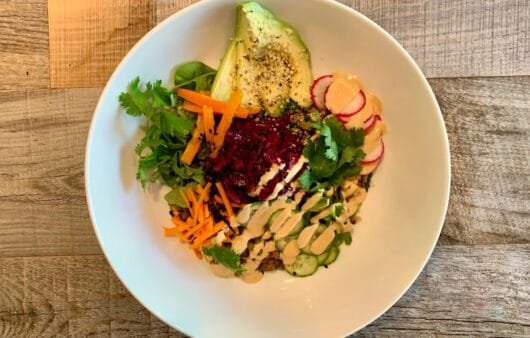 Rainbow Veggie Buddha Bowl (Gluten-Free, Soy-Free, Dairy-Free)