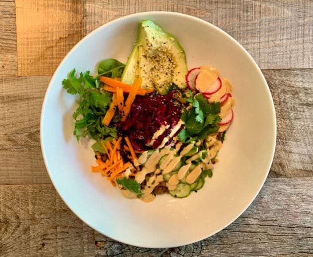 Rainbow Veggie Buddha Bowl (Gluten-Free, Soy-Free, Dairy-Free)