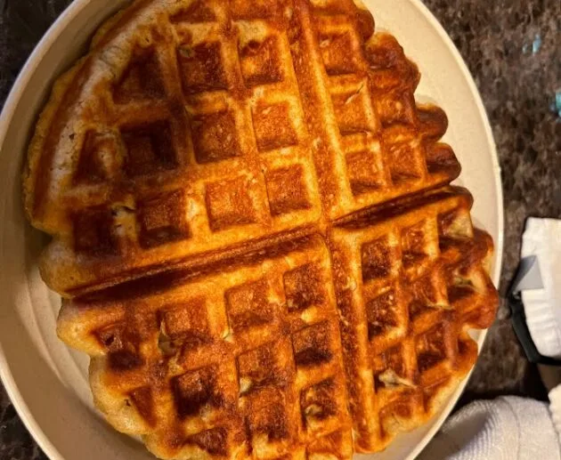 Gaufres croustillantes sans gluten, sans soja et sans produits laitiers