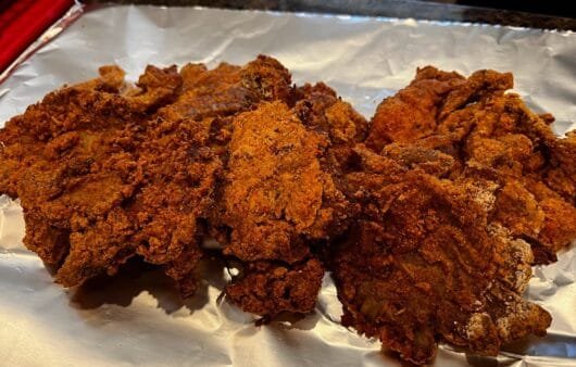 Crispy Fried Oyster Mushrooms (Vegan “Chicken” Fried Mushrooms)