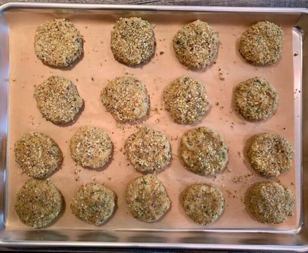 Knusprige Krabbenküchlein (glutenfrei, sojafrei, laktosefrei)