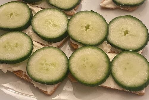 Galletas de crema de pepino (sin gluten, sin soja, sin lácteos)