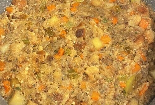Hearty Gluten-Free Vegetable Stuffing