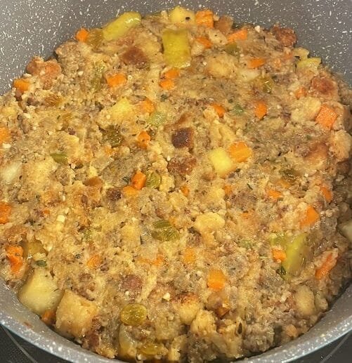 Hearty Gluten-Free Vegetable Stuffing