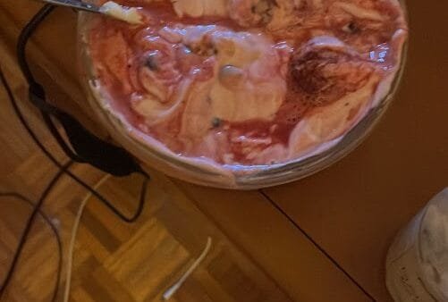 Dairy-Free Strawberry Swirl Coconut Ice Cream