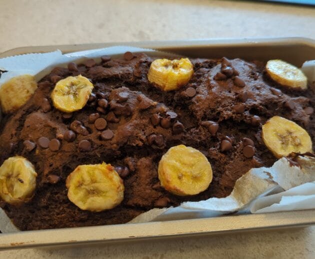 Double Chocolate Banana Bread (Gluten-Free, Soy-Free, Dairy-Free)