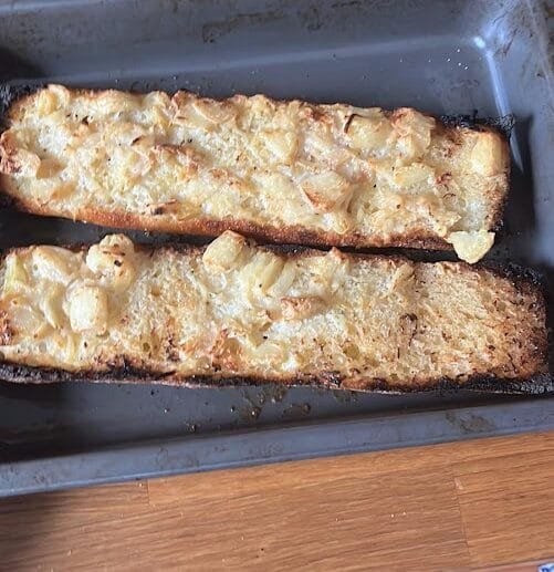 Gluten-Free Penne Arrabbiata with Dairy-Free Garlic Bread