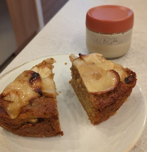 Gluten-Free, Soy-Free, Dairy-Free Apple Cinnamon Snack Cake