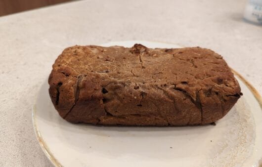 Rustic Gluten-Free Banana Date Bread (Soy-Free, Dairy-Free)