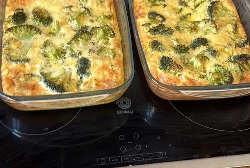 Baked Broccoli Frittata (Gluten-Free, Soy-Free, Dairy-Free)