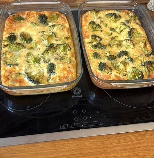 Baked Broccoli Frittata (Gluten-Free, Soy-Free, Dairy-Free)