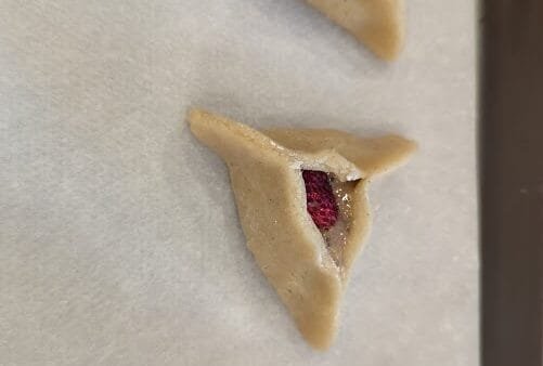 Gluten-Free, Dairy-Free Strawberry Hamantaschen