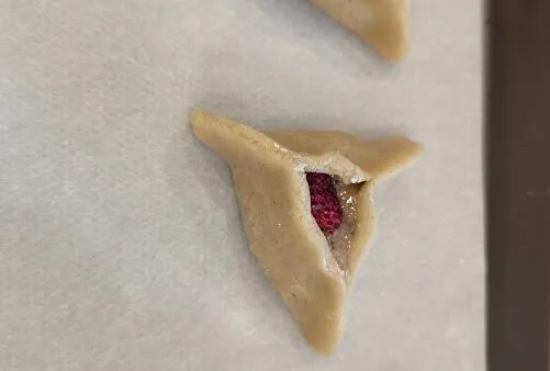 Gluten-Free, Dairy-Free Strawberry Hamantaschen