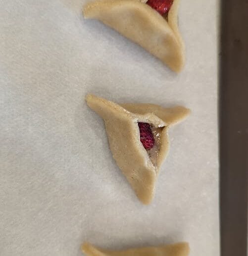 Gluten-Free, Dairy-Free Strawberry Hamantaschen