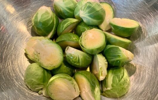Roasted Veggie Sheet Salad with Herb Dressing