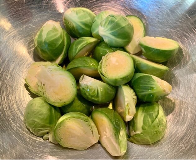 Roasted Veggie Sheet Salad with Herb Dressing