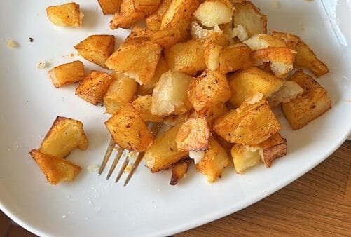 Pommes de terre croustillantes rôties à la poêle