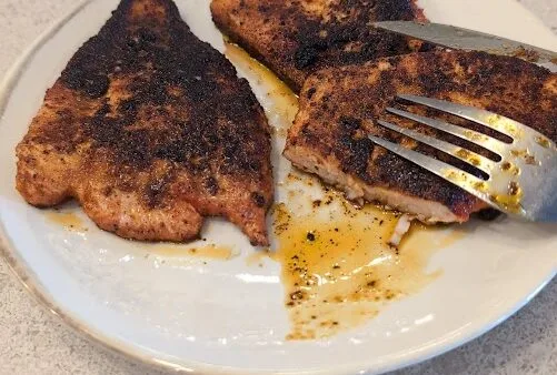 Blackened Cajun-Style Salmon Fillets