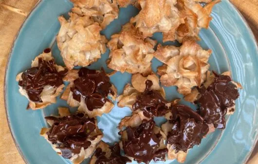 Crispy Coconut Clusters (Chocolate-Dipped Optional)