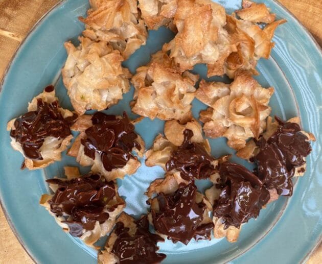 Crispy Coconut Clusters (Chocolate-Dipped Optional)