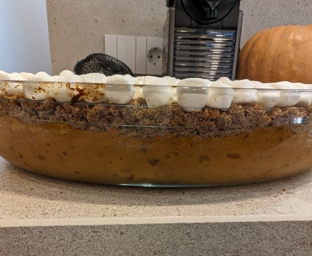 Dairy-Free, Gluten-Free Sweet Potato Casserole with Marshmallow & Crumble Topping