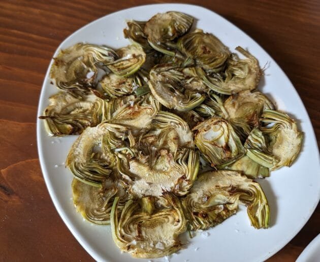 Crispy Roasted Artichoke Hearts (Gluten-Free, Soy-Free, Dairy-Free)