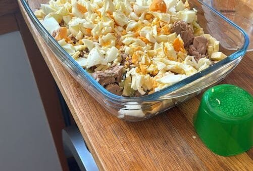 Tuna & Egg Protein Bowl (Gluten-Free, Soy-Free, Dairy-Free)