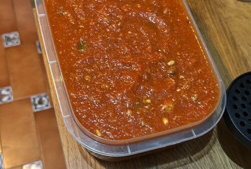 Hearty Homemade Tomato Sauce (Gluten-Free, Soy-Free, Dairy-Free)