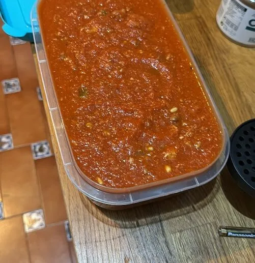 Sauce tomate maison copieuse (sans gluten, sans soja, sans produits laitiers)