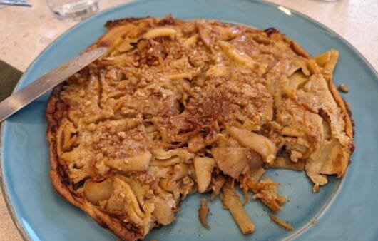 Apple-Cinnamon Skillet Pancake (Gluten-Free, Soy-Free, Dairy-Free)