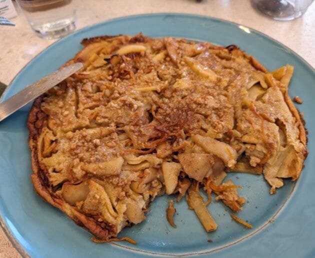 Apple-Cinnamon Skillet Pancake (Gluten-Free, Soy-Free, Dairy-Free)