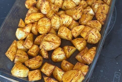 Crispy Spiced Oven-Roasted Potatoes