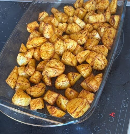 Crispy Spiced Oven-Roasted Potatoes