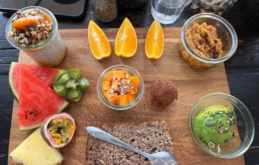 Tropical Wellness Breakfast Platter