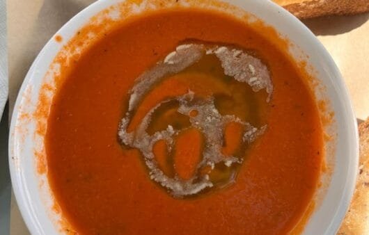 Rustic Roasted Red Pepper & Tomato Soup (Gluten-Free, Soy-Free, Dairy-Free)