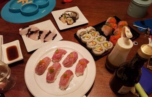 Gluten-Free, Soy-Free, Dairy-Free Sushi Platter