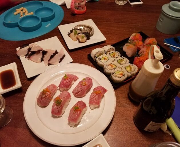 Gluten-Free, Soy-Free, Dairy-Free Sushi Platter