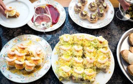 Nordic Prawn and Salmon Canap&eacute;s (Gluten-Free, Soy-Free, Dairy-Free)