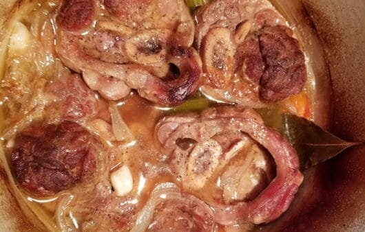 Osso Buco braisé aux légumes