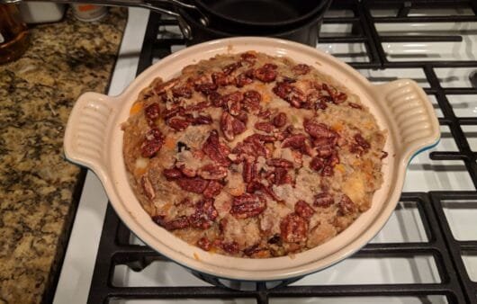 Harvest Pecan Sweet Potato Casserole (Gluten-Free, Soy-Free, Dairy-Free)