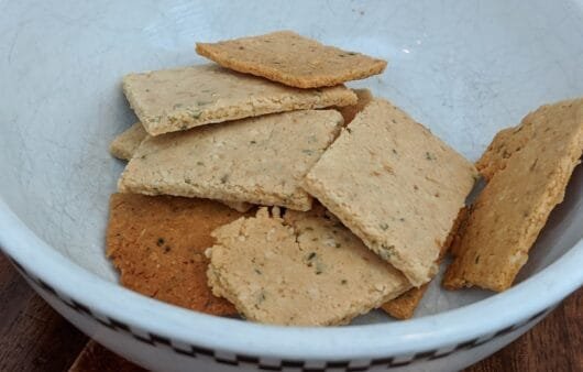 Gluten-Free Herb Crackers (Dairy-Free & Soy-Free)