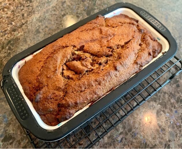Gluten-Free, Soy-Free, Dairy-Free Banana Pumpkin Pecan Loaf
