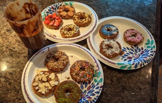 Baked Gluten-Free Donuts with Chocolate Glaze (Dairy-Free, Soy-Free)